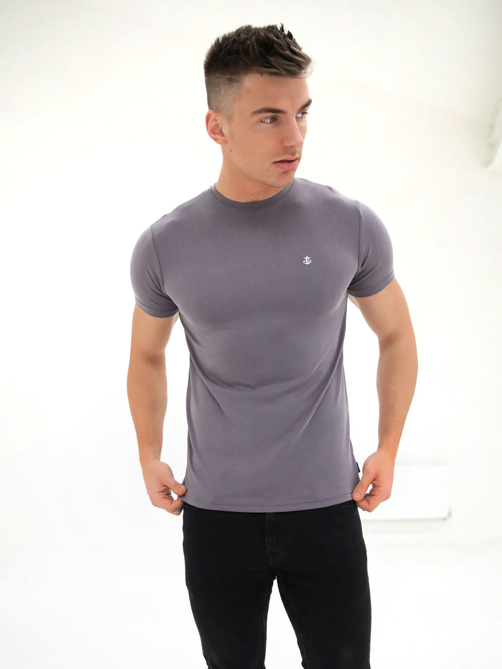 Blakely Rowan Brushed Soft T-Shirt Violetit | 6271843-FT