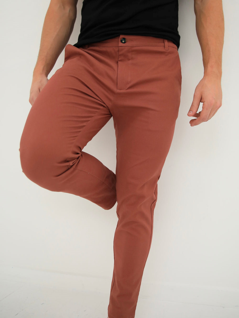 Blakely Sloane Stretch Fit Chinos Punainen | 4230658-AU