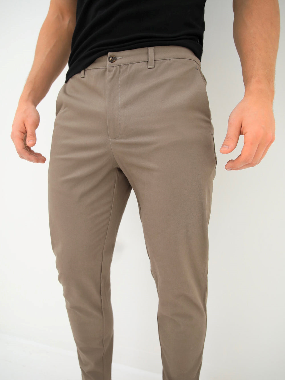 Blakely Sloane Stretch Fit Chinos Vaaleanruskea | 6721934-ER