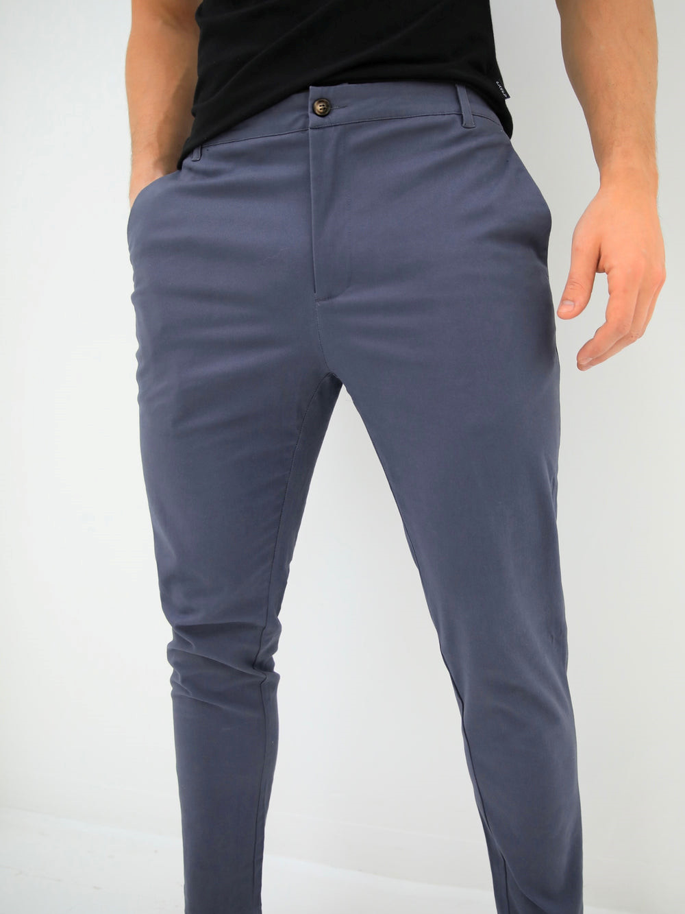 Blakely Sloane Stretch Fit Chinos Vaaleansininen | 2780593-XH