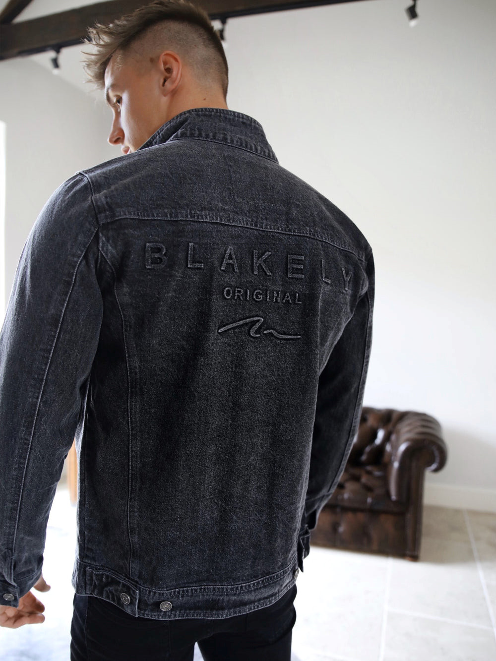 Blakely Soho Denim Jacket Harmaat | 6748192-CI