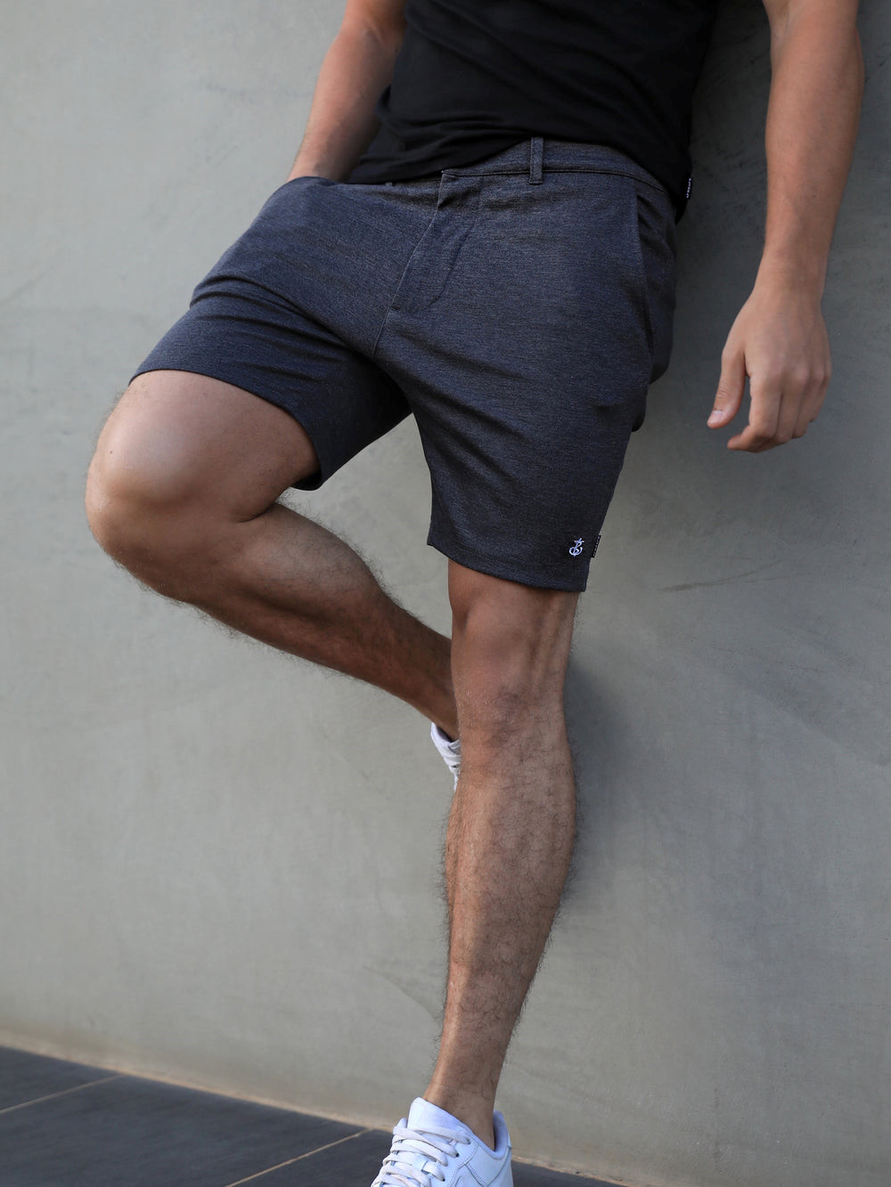 Blakely Sorrento Stretch Fit Shorts Charcoal | 6091573-MS