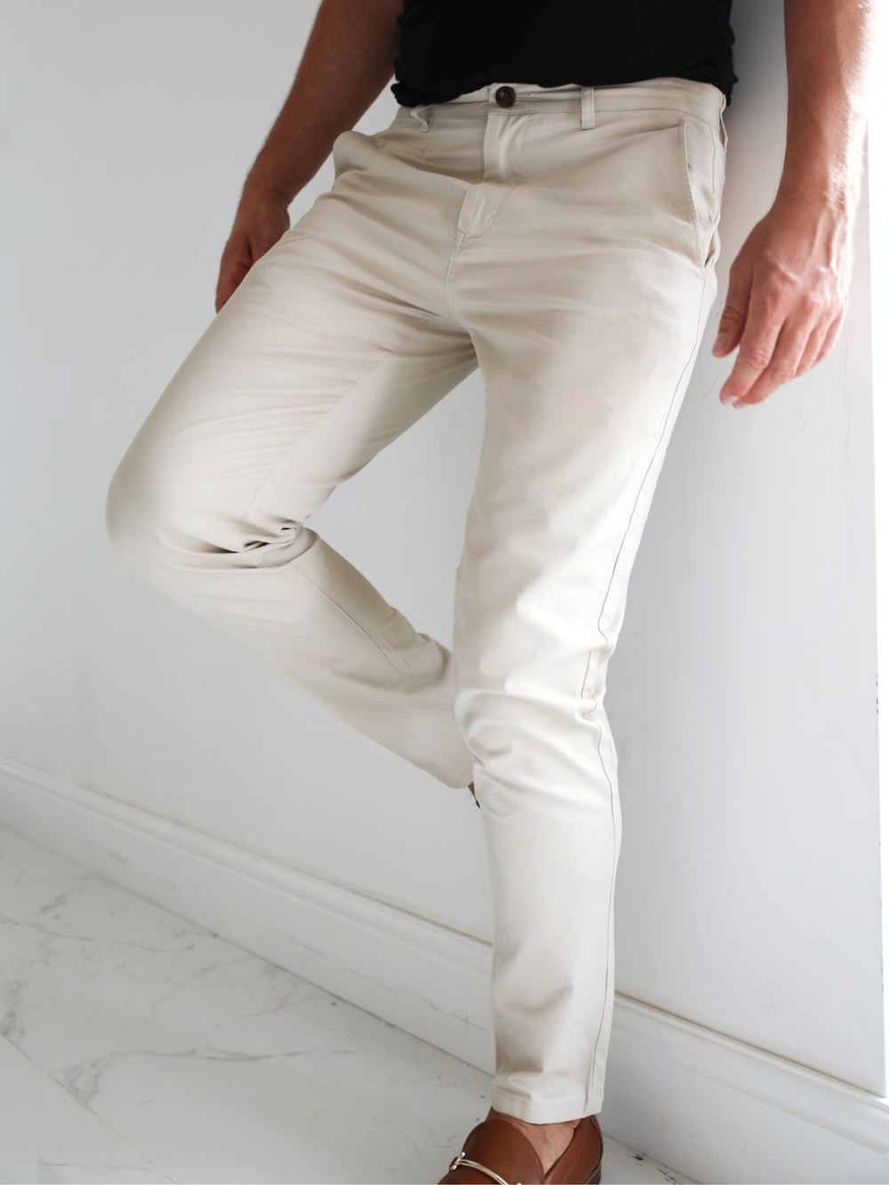 Blakely Stretch Chino Tan | 1675890-LW