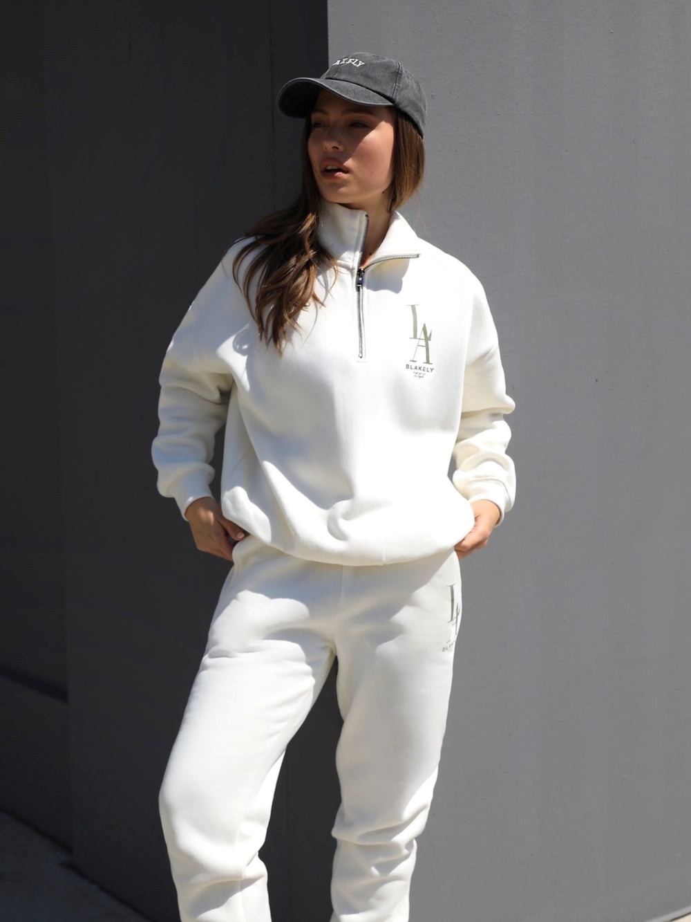 Blakely Studio Sweatpants Ivory | 5349827-BN