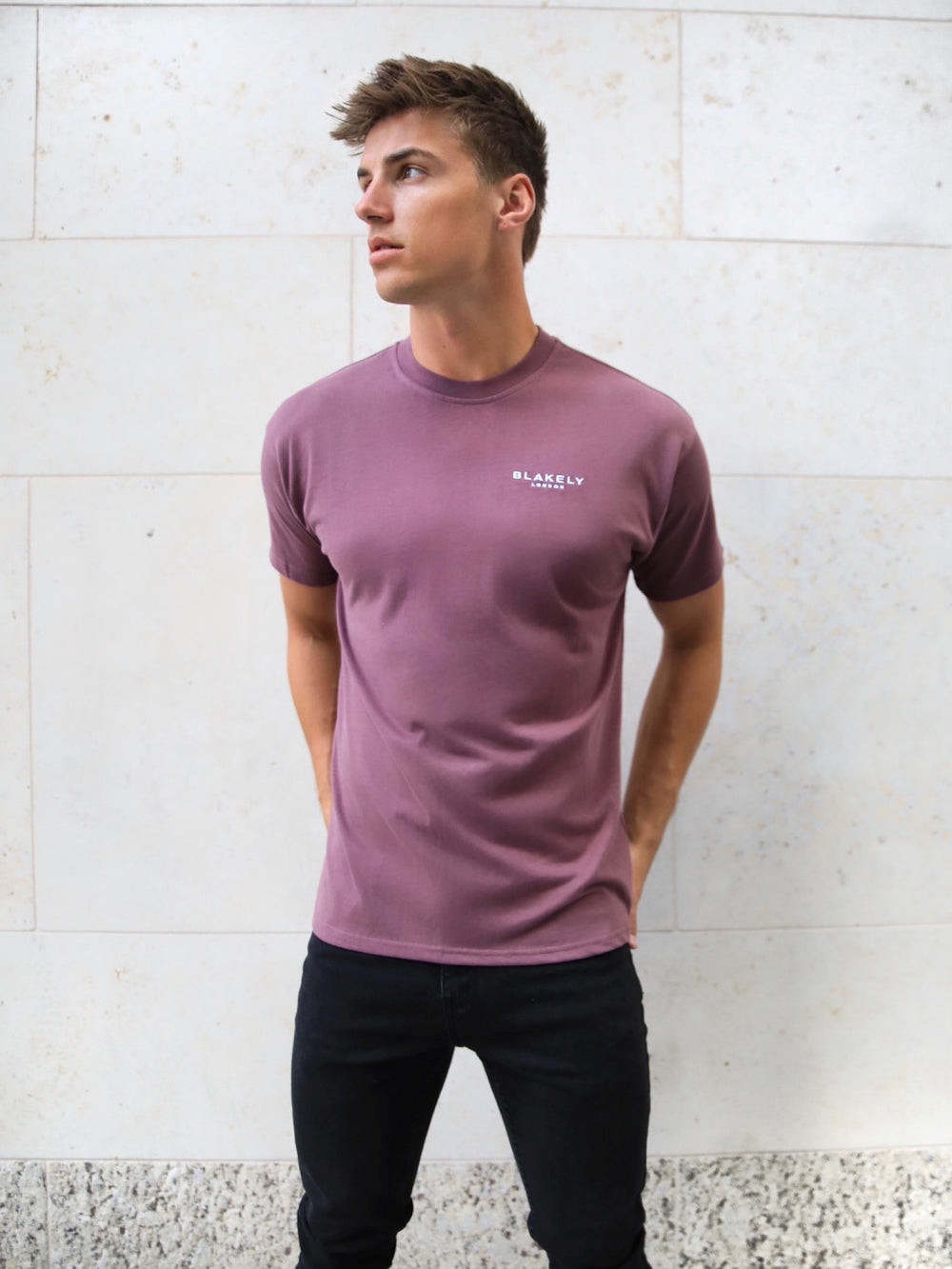 Blakely Universal Relaxed T-Shirt Viininpunainen | 3728091-BV