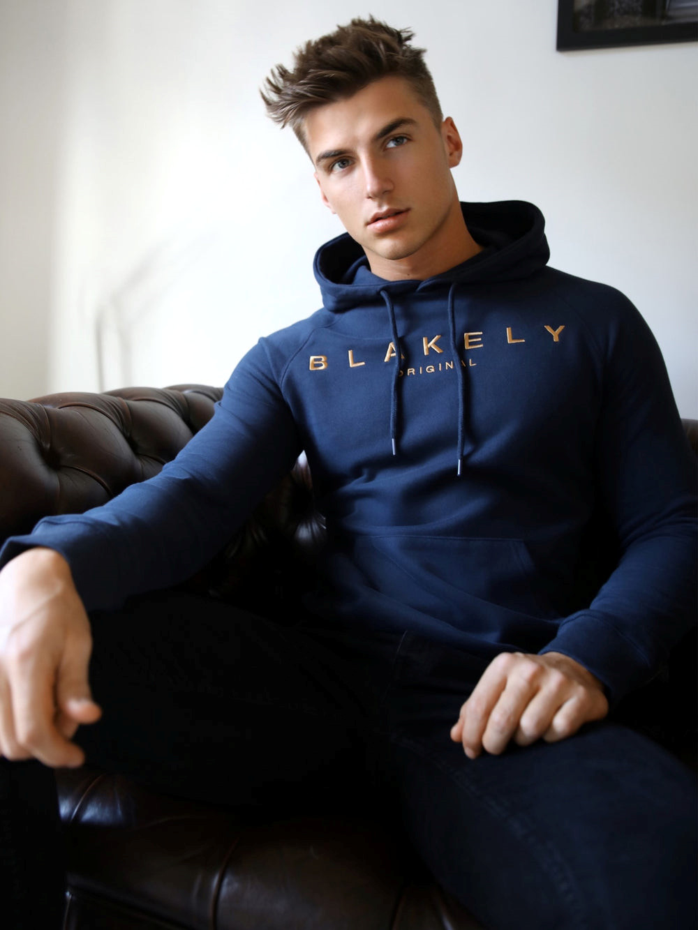 Blakely Vatolla Hoodie Laivastonsininen | 0753684-LO