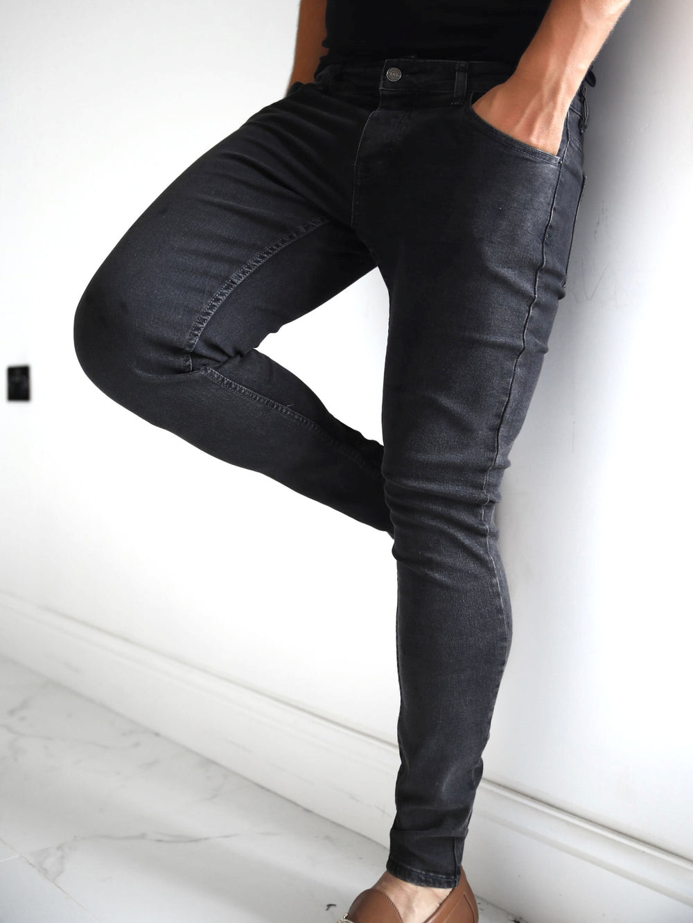 Blakely Vol. 7 Skinny Jeans Charcoal | 6189204-UX