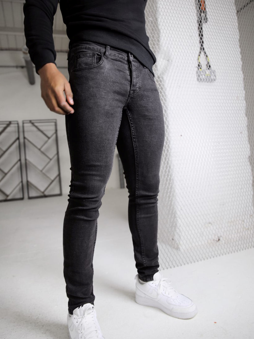 Blakely Vol. 7 Skinny Jeans Charcoal | 6189204-UX