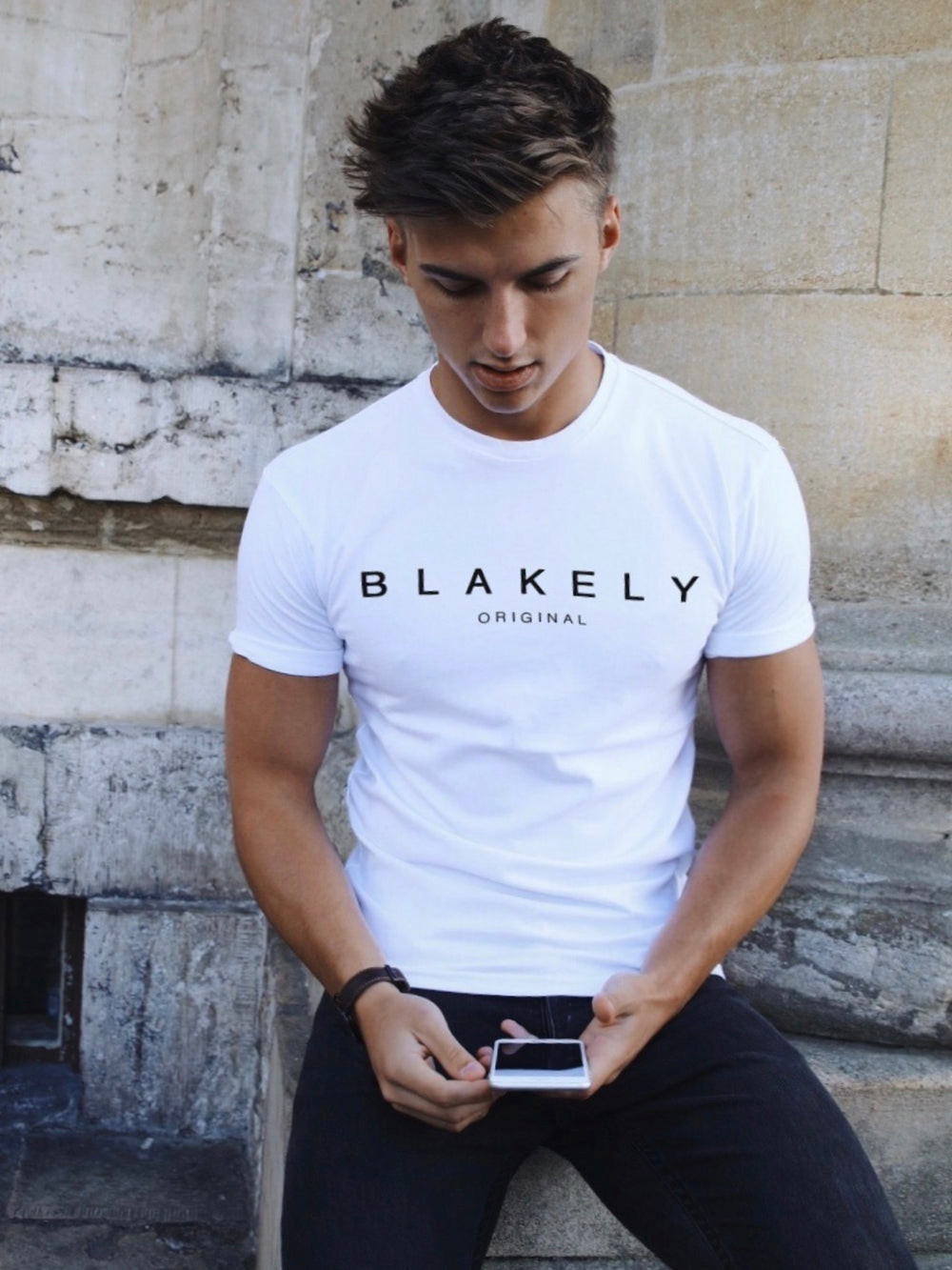 Blakely Whitestone T-Shirt Valkoinen | 7936480-VY