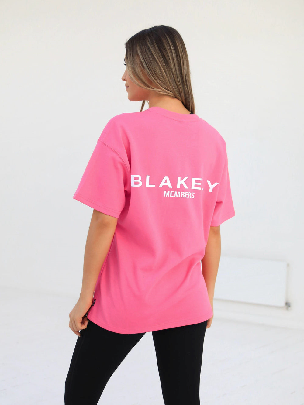 Blakely Womens Members Relaxed T-Shirt Pinkki | 9823014-IY