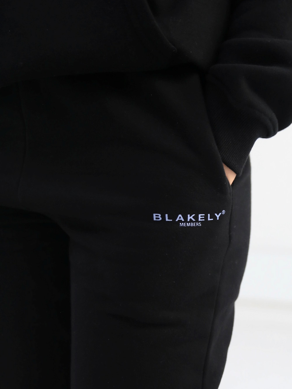 Blakely Women's Members Sweatpants Mustat Sininen | 4731098-LC